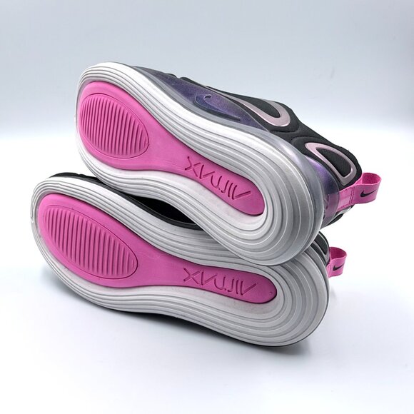 Nike Wmns Air Max 720 SE 'Black Laser Fuchsia' - Picture 10 of 14